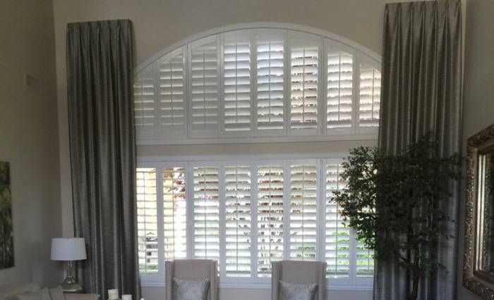 Combining Window Treatments Sunburst Shutters Chicago