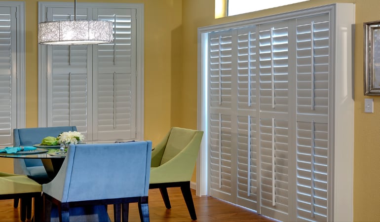 Sliding Glass Door Shutters In Chicago